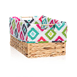 Your Way Rectangle Basket Liner - Candy Corners