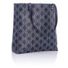 Navy Dotted Geo Pebble