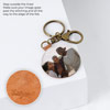 Caramel Distressed Round