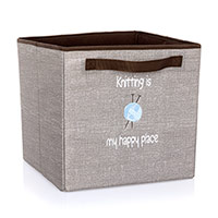 Your Way Cube - Mocha Crosshatch