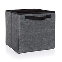 Your Way Cube - Charcoal Crosshatch w/ Chalk Panel