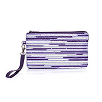 Easy Going Wristlet - Geo Stripe