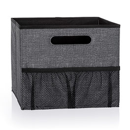 Fold N' File - Charcoal Crosshatch