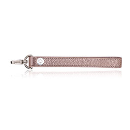 Wristlet Strap - Rose Glow Pebble