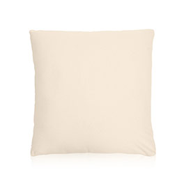 Statement Canvas Pillow Cover 18x18 - Natural
