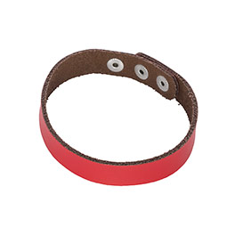 Just Write Snap Bracelet - Very Cherry