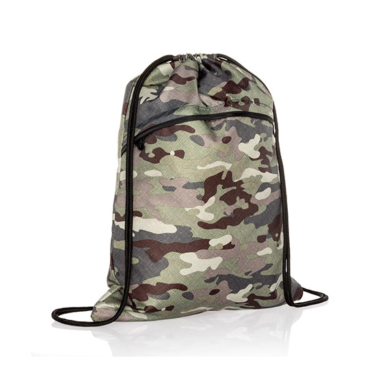Cinch Sac - Camo Crosshatch