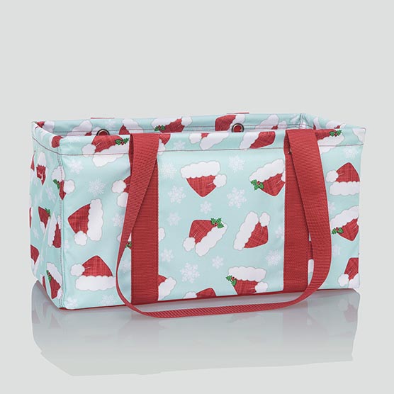 Medium Utility Tote - Hats Off Holiday