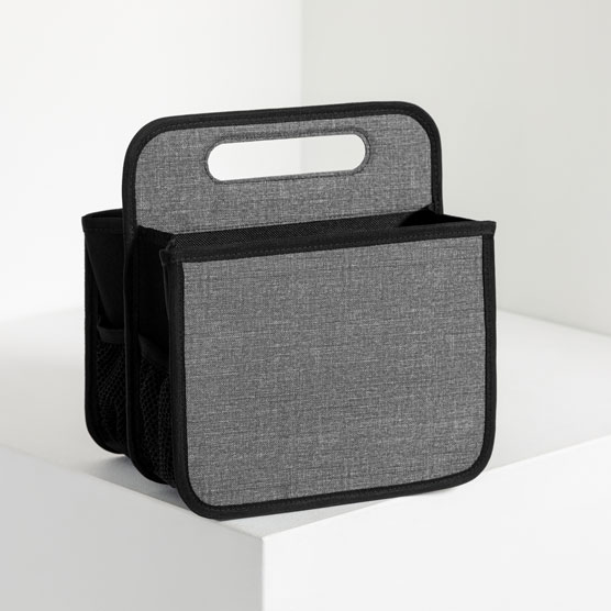 Double Duty Caddy - Charcoal Crosshatch