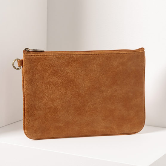 Rubie Mini - Caramel Distressed Pebble