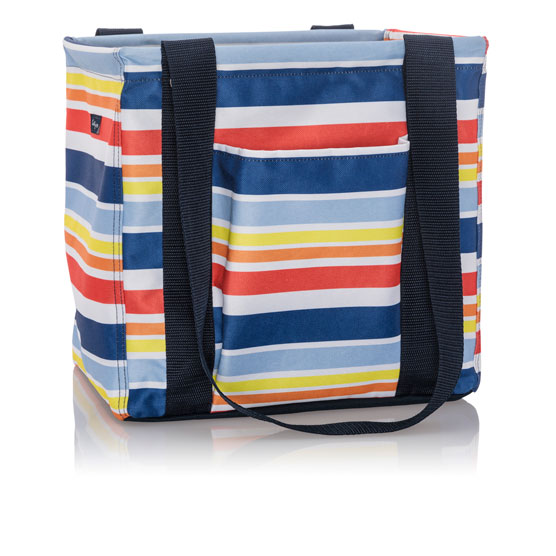 Small Utility Tote - Vista Stripe