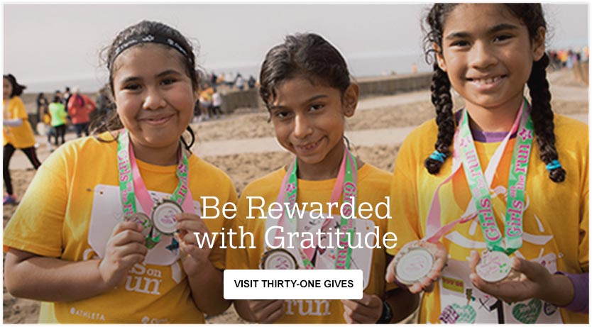 Be Rewarded with Gratitude - Visit Thirty-One Gives