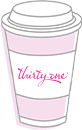 thirty-one coffee cup