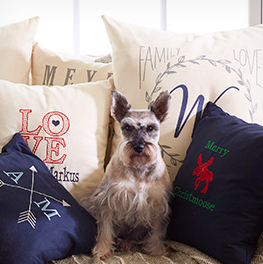 pillows with personalization